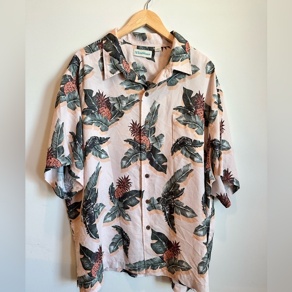 Caribbean Other - Caribbean Men's Casual Button Down 3XB